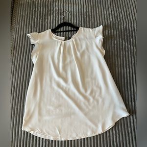 Ann Taylor light white/cream blouse!